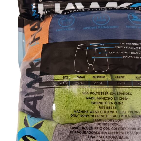 4 Pack TONY HAWK Boxer Briefs Sz XL Performance Stretch CONTURE POUCH Multicolor - Picture 12 of 16